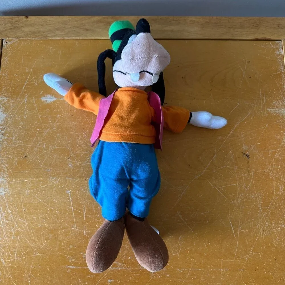 Vintage Disney Goofy Plush Doll Mickey Mouse Clubhouse Collectible Disneyland